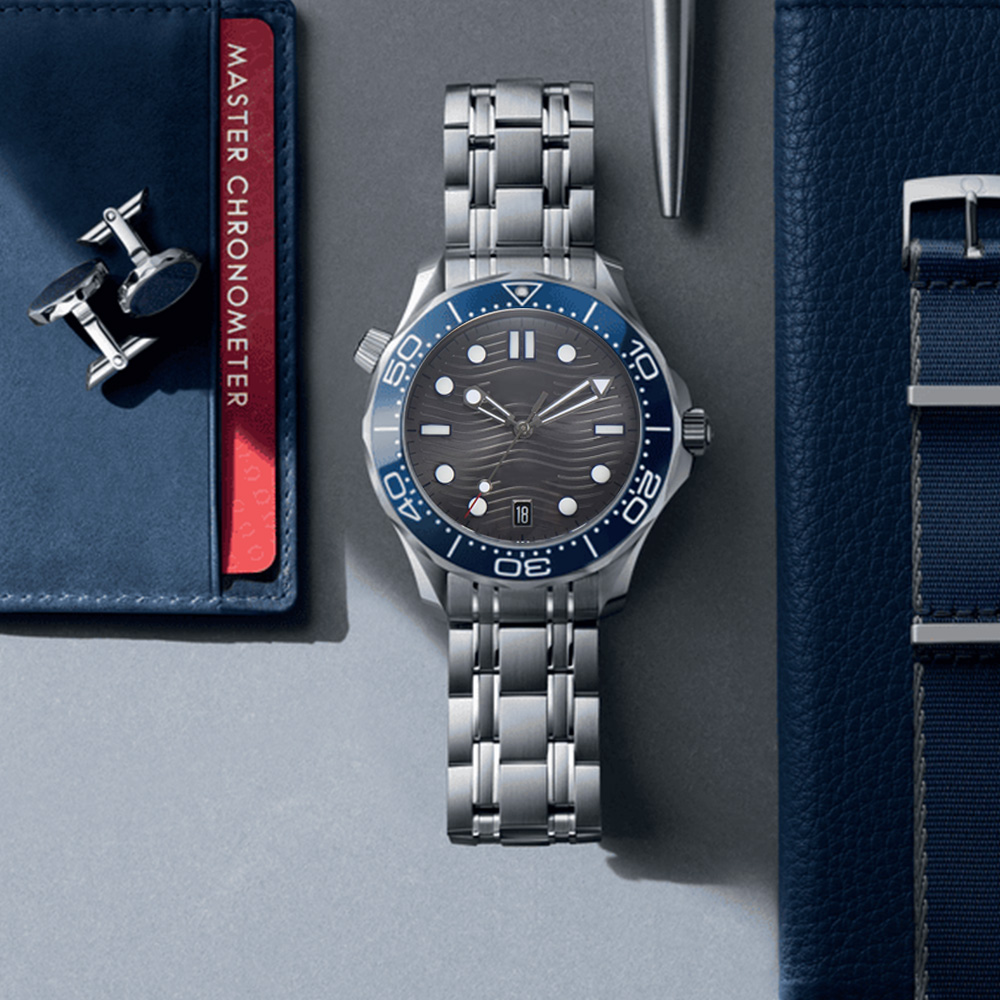 Luxury Watch Omega - Kunden spezifisches Logo 42mm Uhren für