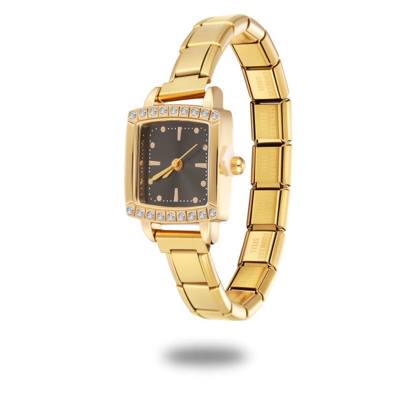 Luxury Watch Makes - Mode Uhr Stecker Edelstahl Fit 9MM