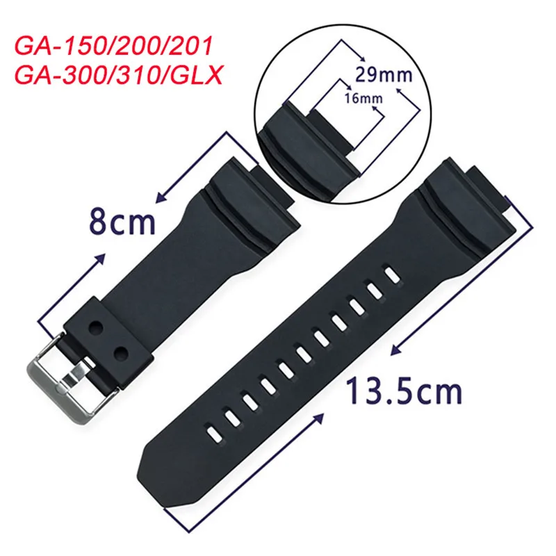 Luxury Watch G Shock - Armband für Casio G-SHOCK GA-150 GA-200