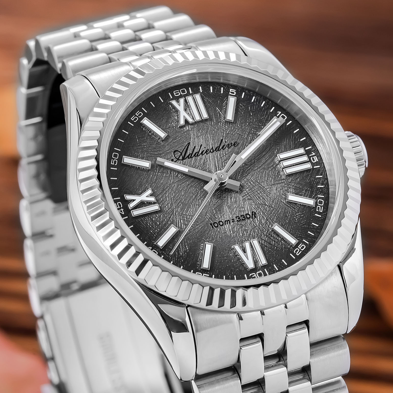 Luxury Watch Makes - ADDIESDIVE Japan VH31 Saphirglas-Uhr BGW9 Leuchtende