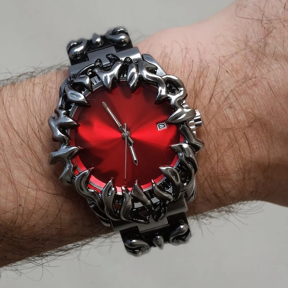 Luxury Watch Unique - 2025, Y2K-Dämonenklauen-Gehäuse, Quarzuhr für Herren, heiß,