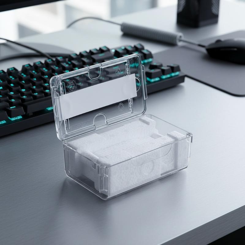 Luxury Watch Case Travel - Vintage Transparente Einzeluhrenbox für Herren Universelle