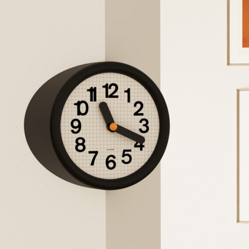 Luxury Watch Wall Clock - Eckwanduhr, dekorative Wanduhr, luxuriöse ästhetische moderne