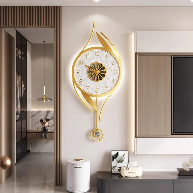 Luxury Watch Wall Clock - Kunst Wandbild Wanduhren Led Moderne Innen