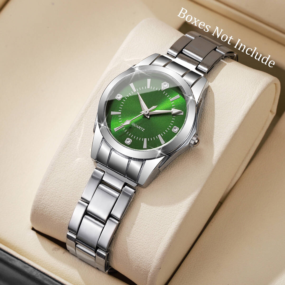 Luxury Watch Case Travel - Luxus Strass Frauen Uhren Casual Quarz