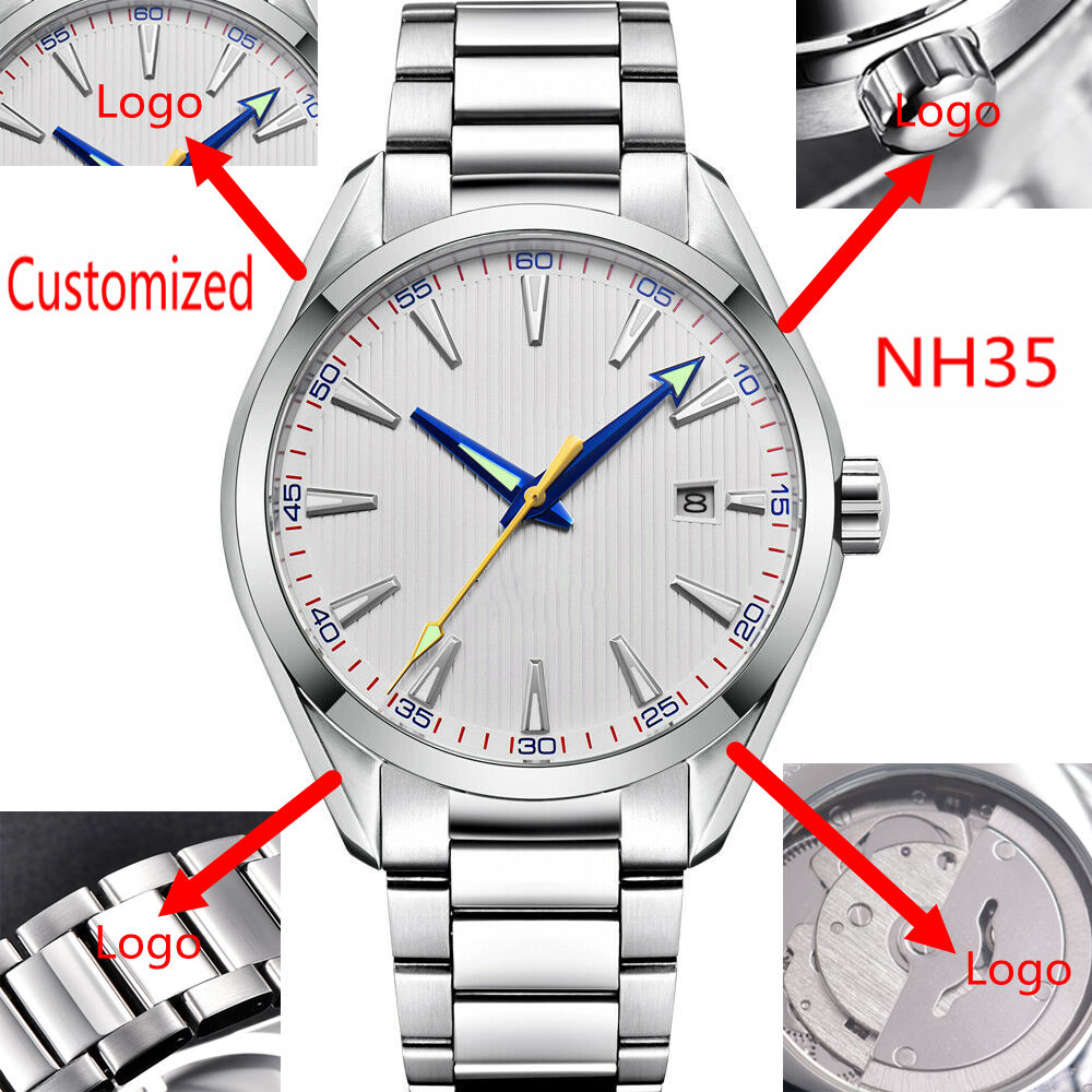 Zen Luxury Watch - Benutzerdefiniertes Logo 41mm Herren Miyota/NH35 Automatikuhren