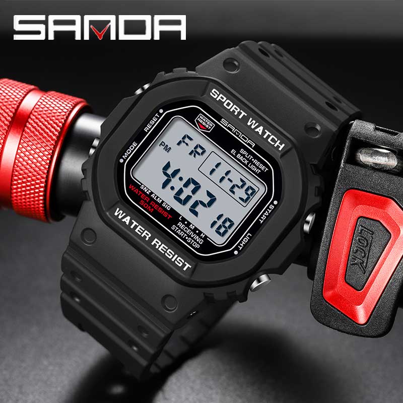 Luxury Watch G Shock - SANDA G Stil Digitale Uhr Männer