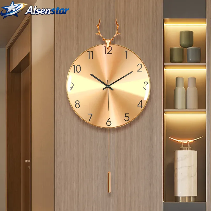 Nordische Luxus-Wanduhr für Zu – Luxury Watch Wall Clock Bewertung und Preis