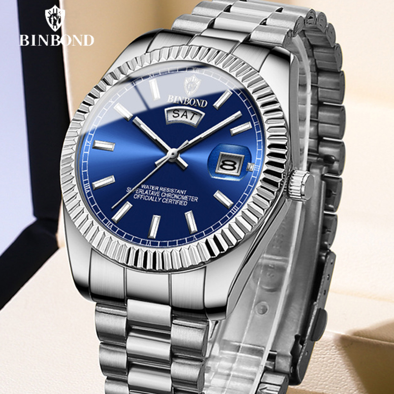 BINBOND B7012 Herren-Mode-Busi – Luxury Watch Omega Bewertung und Preis