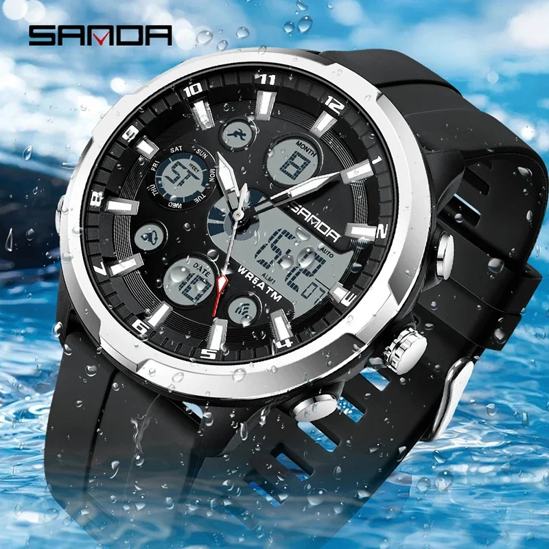 SANDA 9053 50 Mt Wasserdichte  – Luxury Watch G Shock Bewertung und Preis