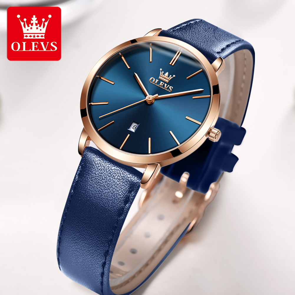 OLEVS Mode Ultra Dünne Damen U – Luxury Watch With Leather Strap Bewertung und Preis