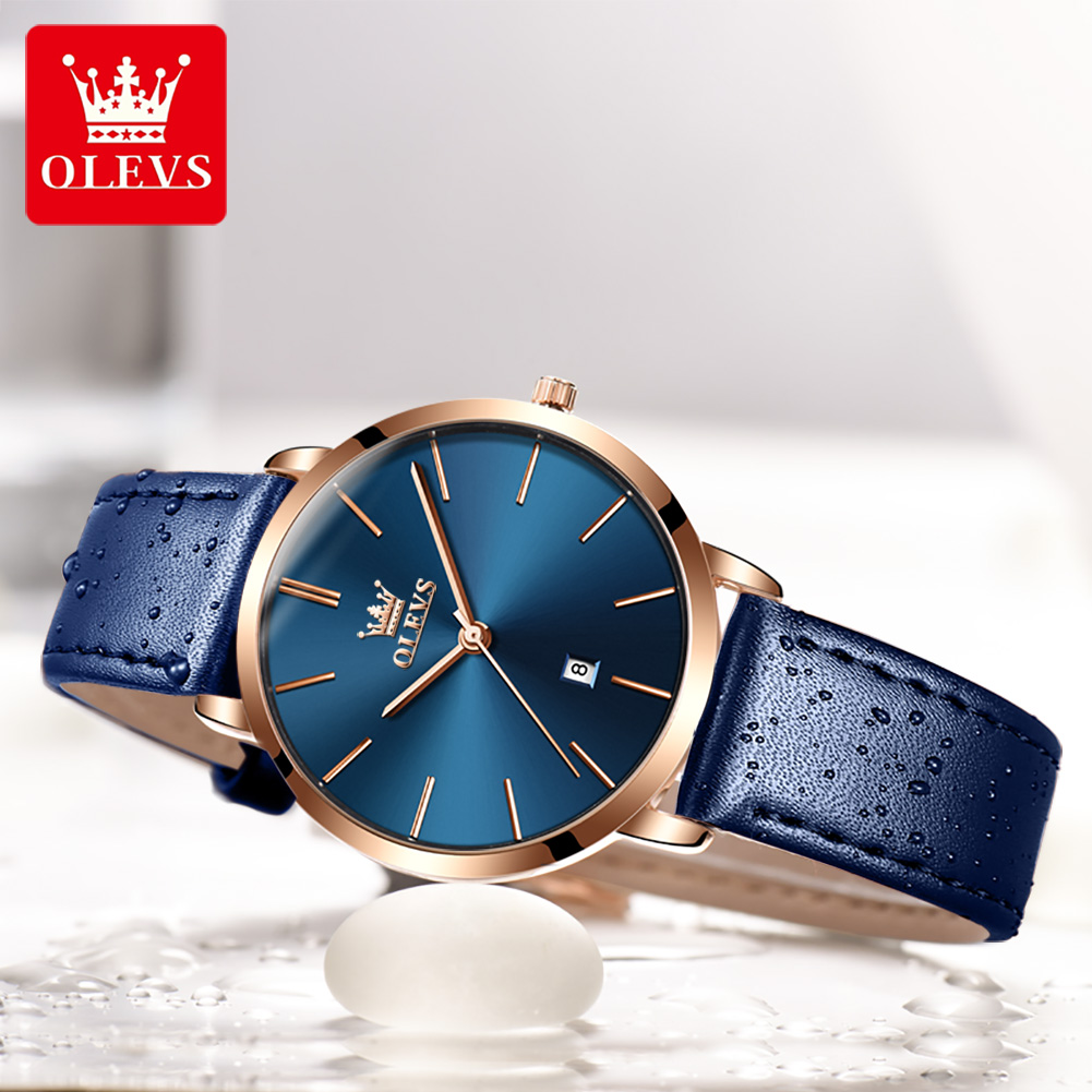 OLEVS Mode Ultra Dünne Damen U – Luxury Watch With Leather Strap Bewertung und Preis