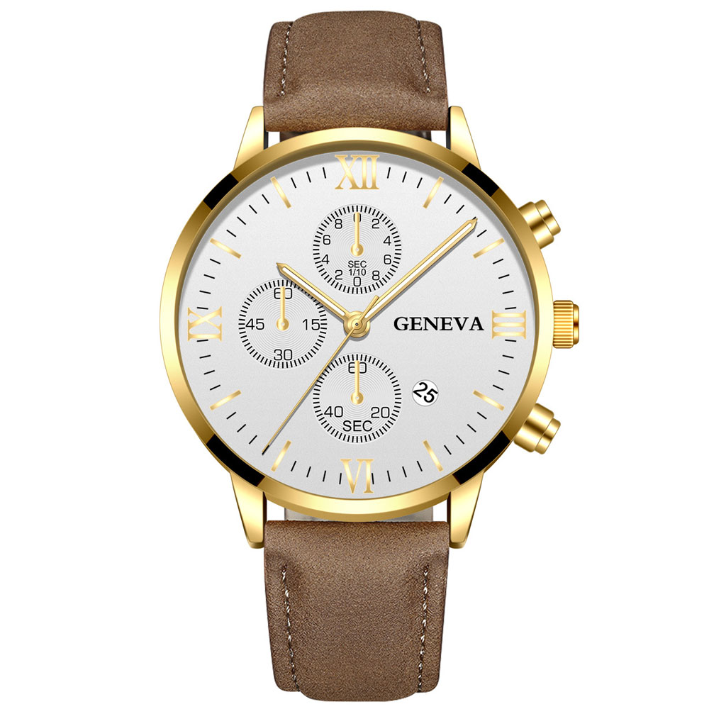 Genf Mode Männer Datum Legieru – Zen Luxury Watch Bewertung und Preis