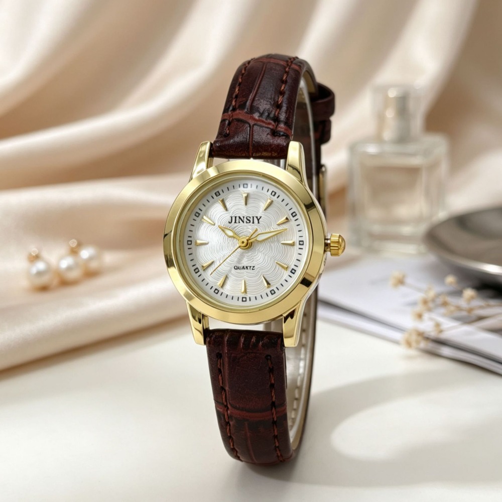 Modische Lederarmband Quarzuhr – Luxury Watch With Leather Strap Bewertung und Preis