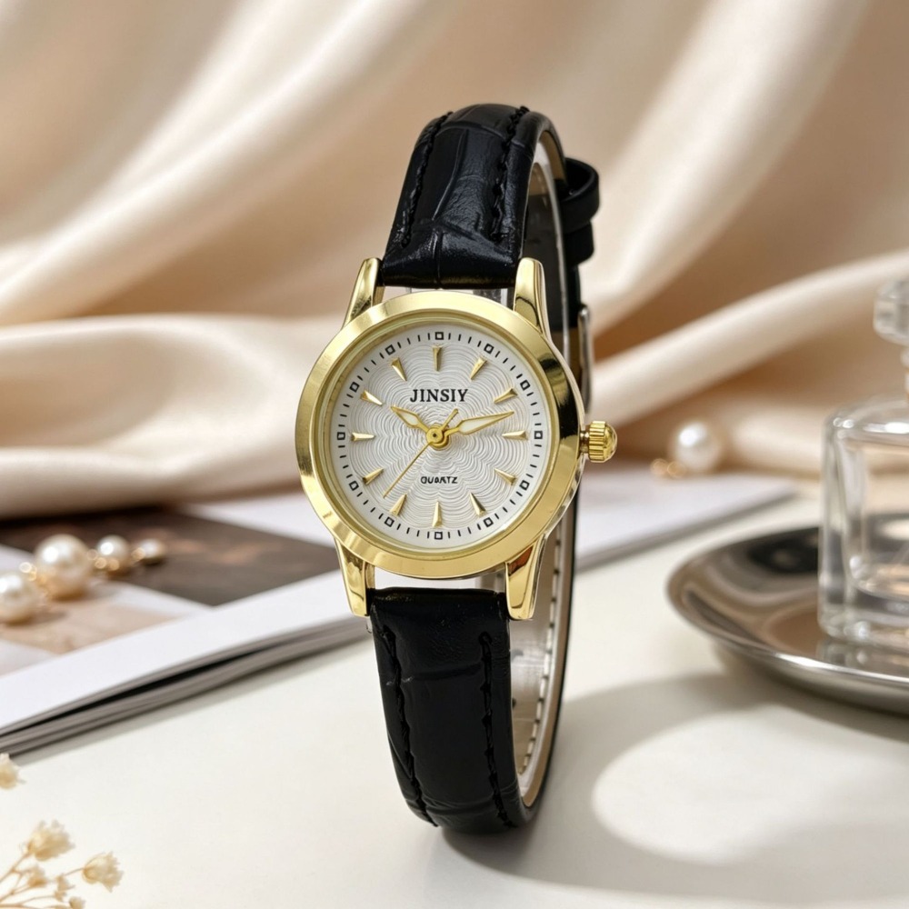 Modische Lederarmband Quarzuhr – Luxury Watch With Leather Strap Bewertung und Preis