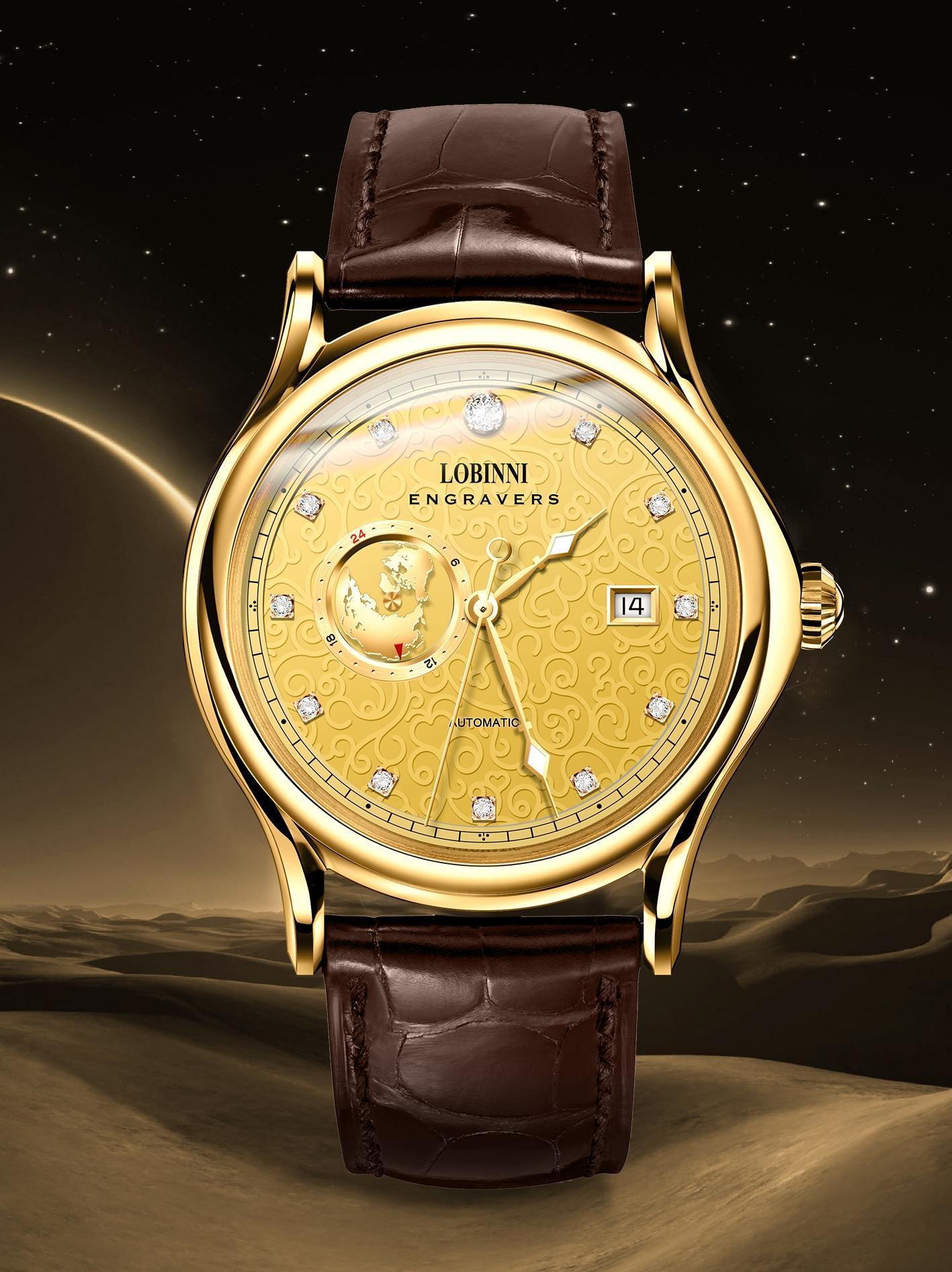 LOBINNI MIYOTA Automatik-Herre – Luxury Watch G Shock Bewertung und Preis
