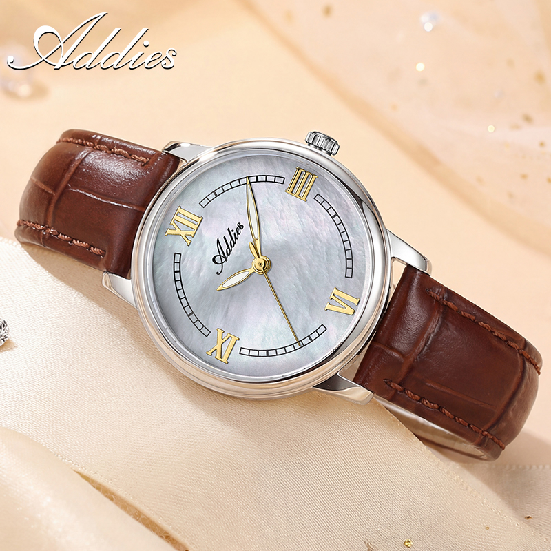 ADDIES Leder-Quarz-Damenuhren, – Luxury Watch Case Travel Bewertung und Preis