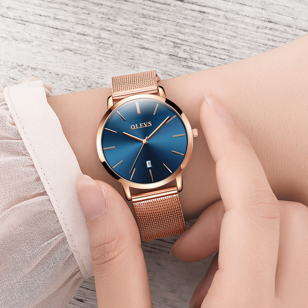 OLEVS Uhren Für Frauen Quarz W – Luxury Watch Case Travel Bewertung und Preis