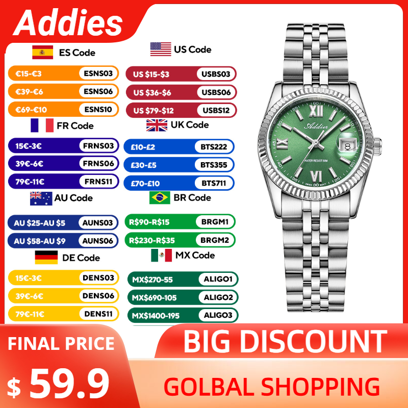 Addies Hochwertige Luxusuhr fü – Luxury Watch For Bewertung und Preis
