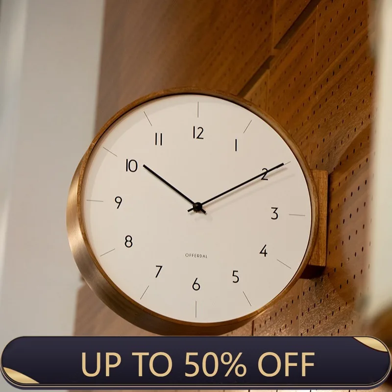 Moderne Doppelseitige Wanduhr  – Luxury Watch Wall Clock Bewertung und Preis