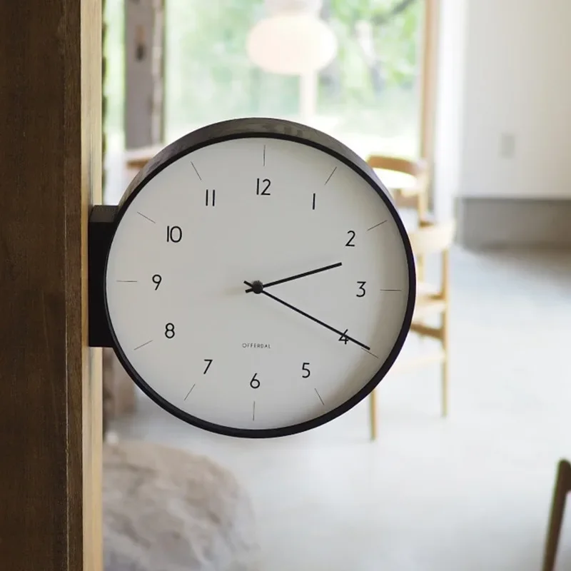 Moderne Doppelseitige Wanduhr  – Luxury Watch Wall Clock Bewertung und Preis