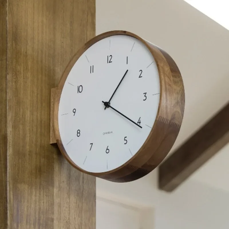 Moderne Doppelseitige Wanduhr  – Luxury Watch Wall Clock Bewertung und Preis