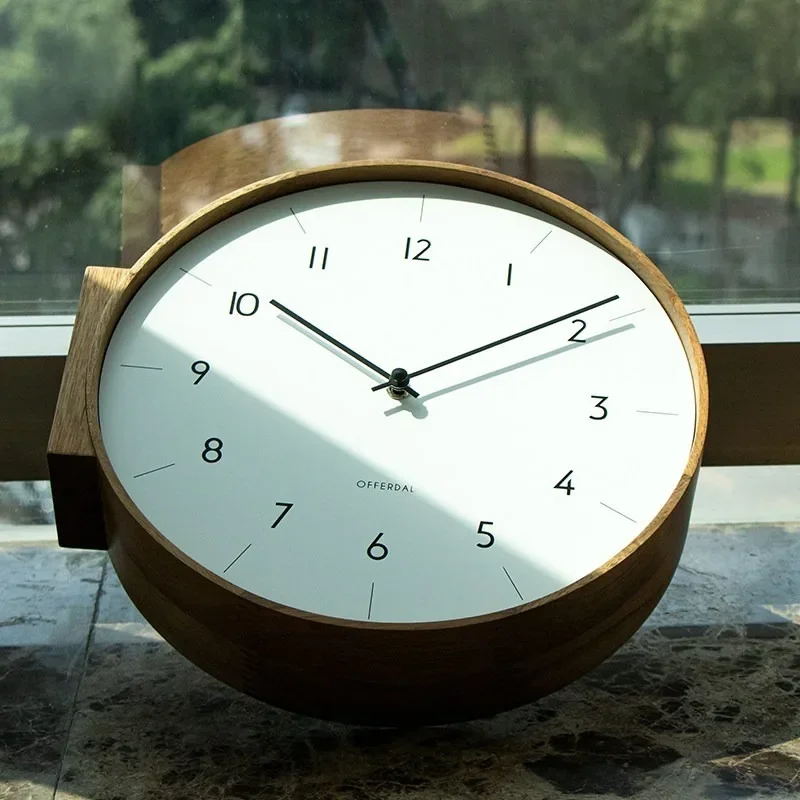 Moderne Doppelseitige Wanduhr  – Luxury Watch Wall Clock Bewertung und Preis