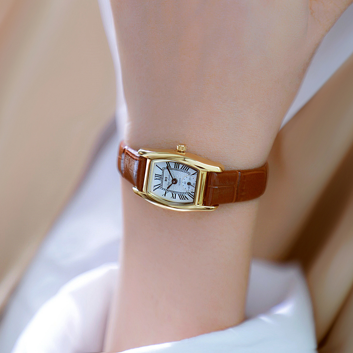 BS Damenuhr Vielseitiger Retro – Luxury Watch With Leather Strap Bewertung und Preis