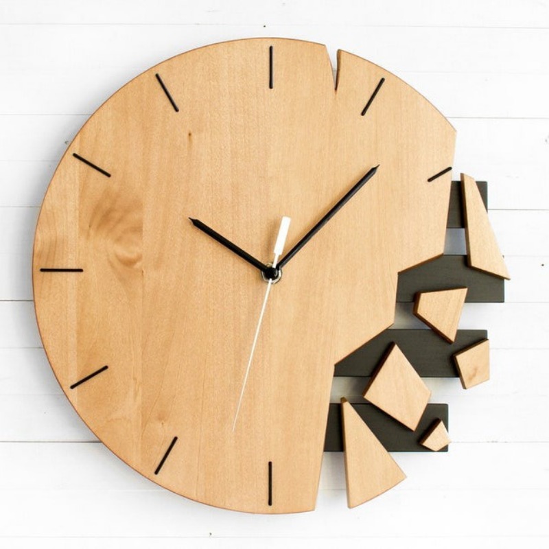 Runde Geräuschlose Wanduhren H – Luxury Watch Wall Clock Bewertung und Preis