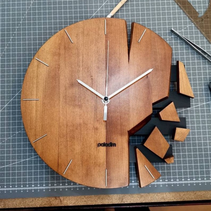 Runde Geräuschlose Wanduhren H – Luxury Watch Wall Clock Bewertung und Preis