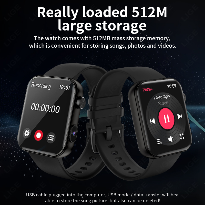 LIGE 512MB Kamera-Smartwatch 1 – Luxury Watch Makes Bewertung und Preis