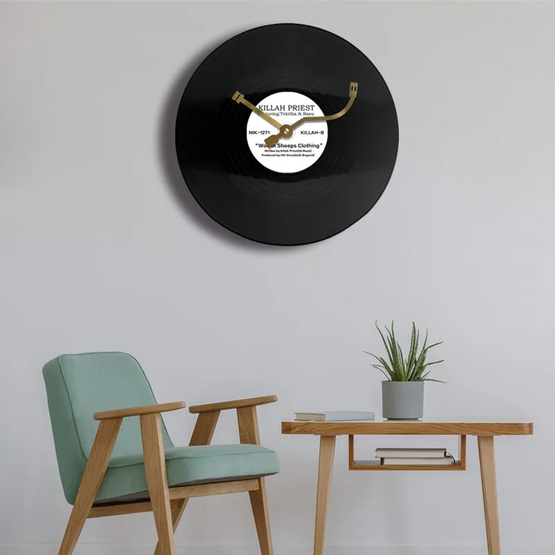 12 Zoll Vinyl-Schallplatten Re – Luxury Watch Wall Clock Bewertung und Preis