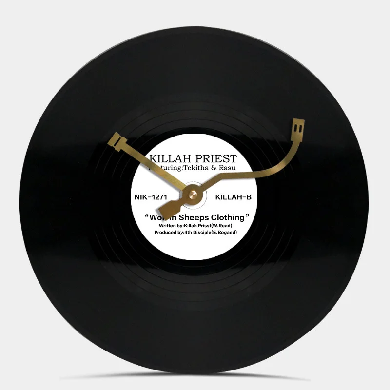 12 Zoll Vinyl-Schallplatten Re – Luxury Watch Wall Clock Bewertung und Preis