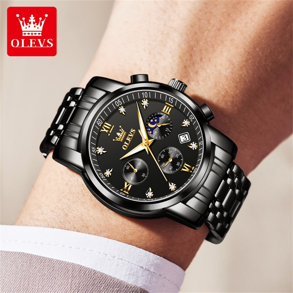 OLEVS Beliebte Herrenuhren aus – Zen Luxury Watch Bewertung und Preis