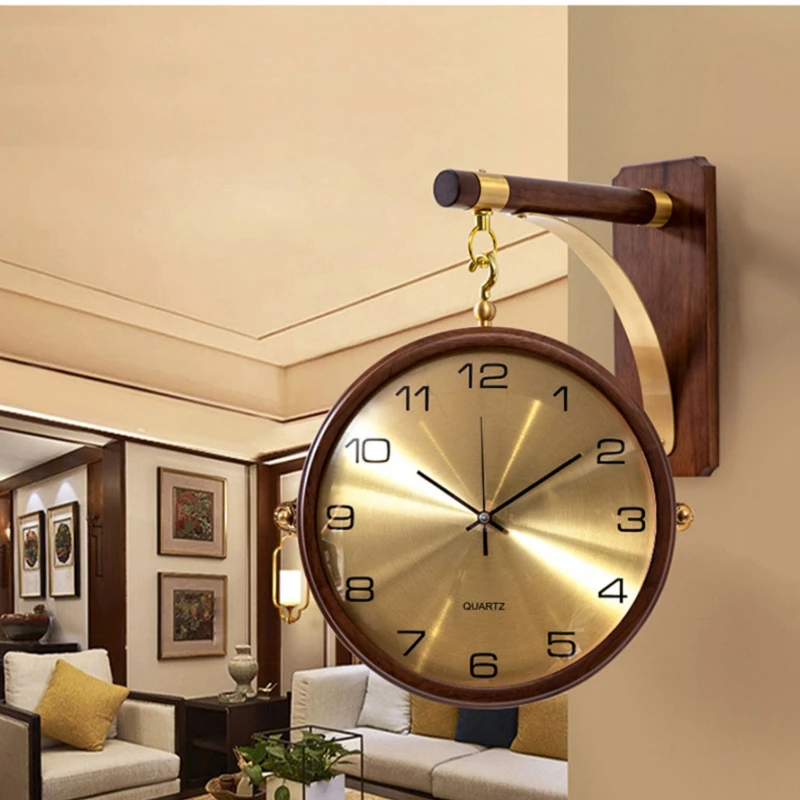 Licht Luxus Stille Metall Wand – Luxury Watch Wall Clock Bewertung und Preis