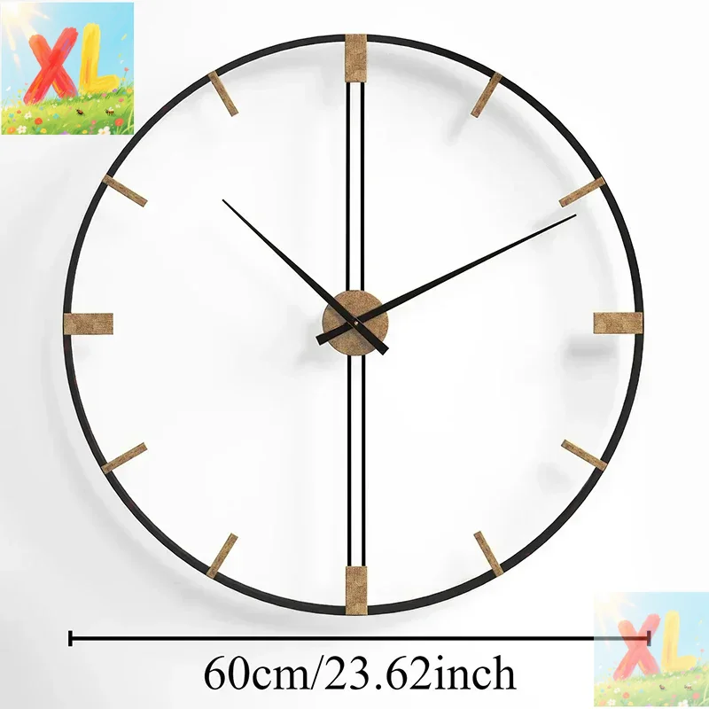 Nordic Wanduhren Metall Wanduh – Luxury Watch Wall Clock Bewertung und Preis