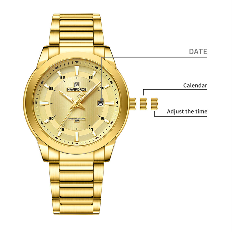 2024 Top Marke NAVIFORCE Herre – Zen Luxury Watch Bewertung und Preis