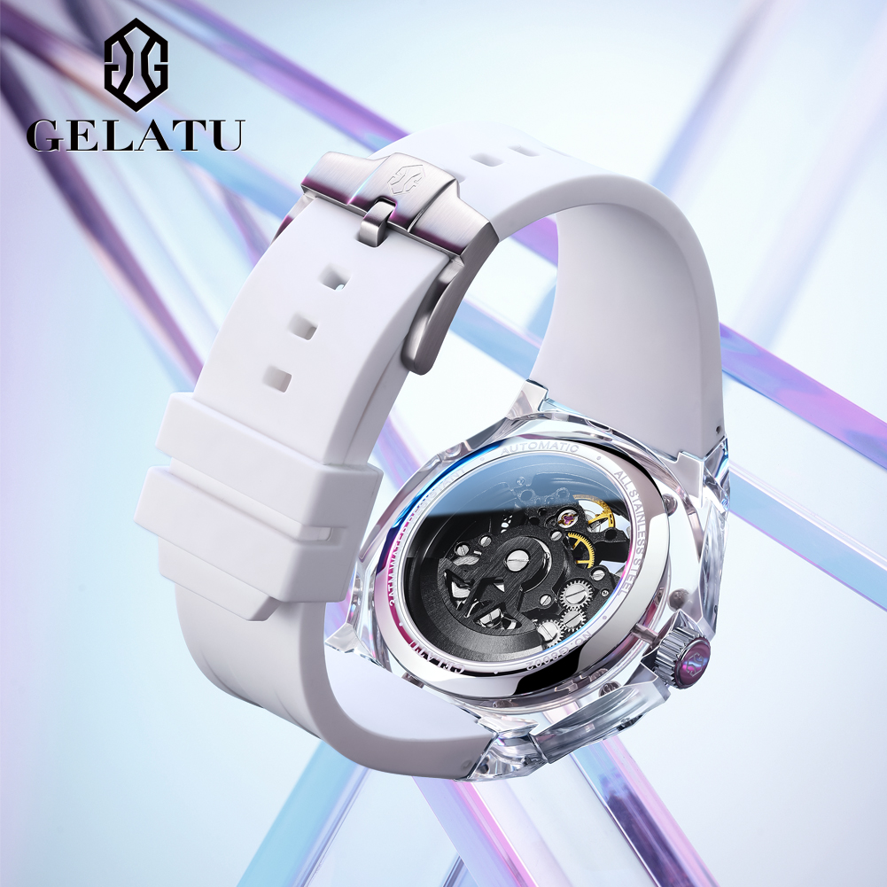 GELATU 8002 Automatische mecha – Luxury Watch With Leather Strap Bewertung und Preis