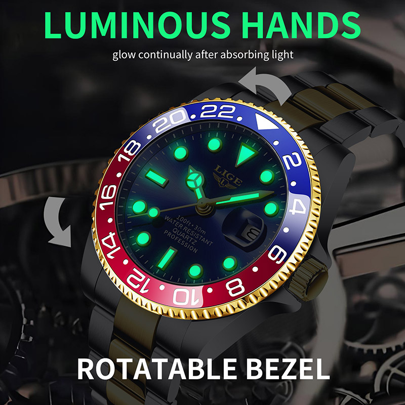 LIGE 2025, brandneue Herrenuhr – Zen Luxury Watch Bewertung und Preis